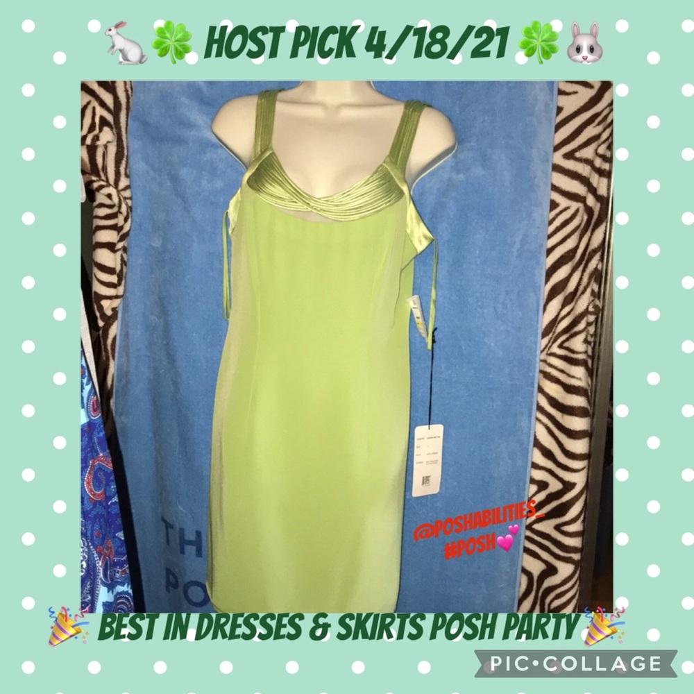 Niteline Apple green size 8 dress 👗 new